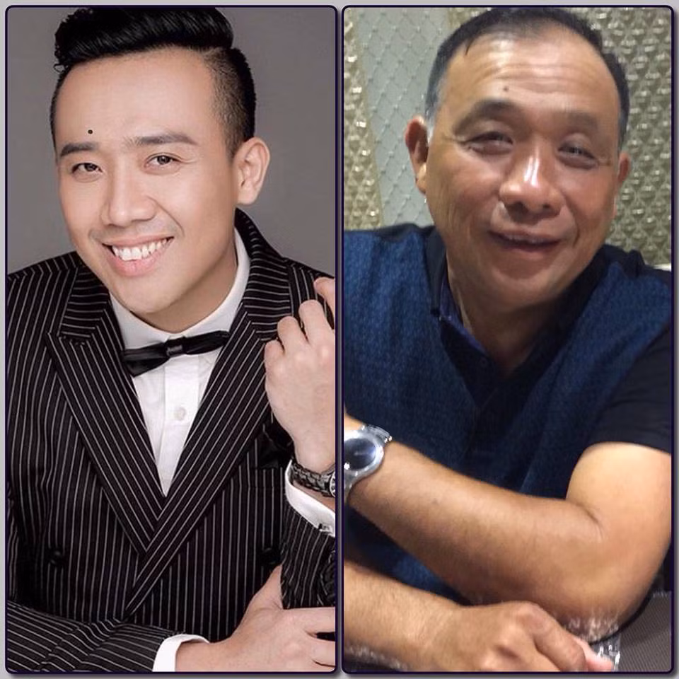Cuối cùng là Trấn Thành, không thể “lầy” hơn khi ghép ảnh mình và phụ huynh để dự đoán nhan sắc lúc về già.