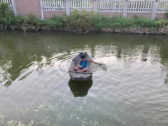 Đây là nơi nghỉ ngơi, thư giãn của gia đình Thu Huyền mỗi dịp cuối tuần.