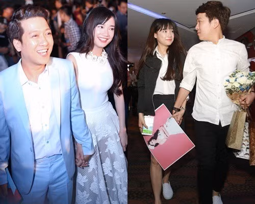 Nhã Phương - Trường Giang tay trong tay ở nhiều sự kiện