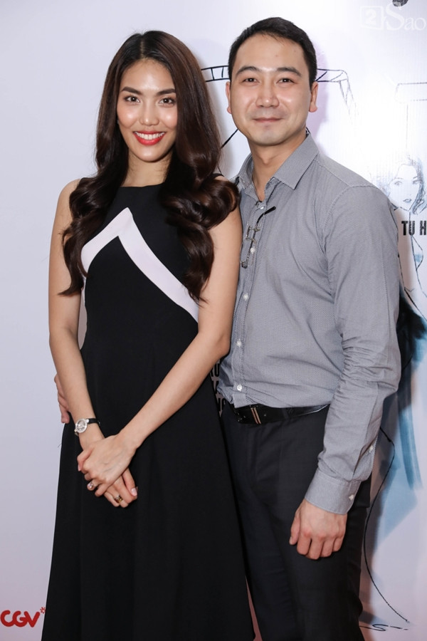 Lan Khuê sánh đôi bên ông xã tương lai đi dự sự kiện.