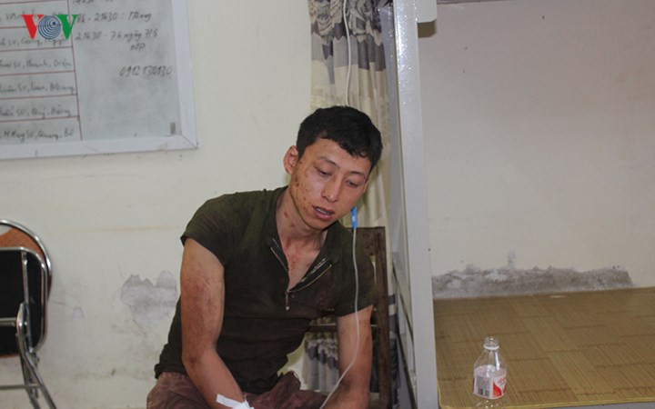 Lý Đình Khánh tại cơ quan điều tra.