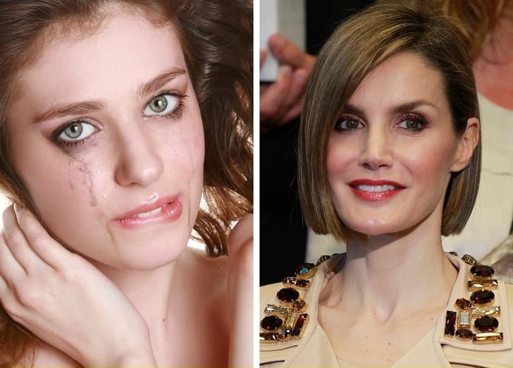 4. Giữ lớp trang điểm bền cả ngày: Các nữ hoàng, công chúa và phụ nữ Hoàng gia thường phải tham dự nhiều sự kiện và hoạt động ngoài trời khác nhau. Đôi khi các hoạt động này kéo dài nhiều giờ, nhưng thành viên Hoàng gia phải luôn giữ vẻ đẹp hoàn hảo bất kể trời nóng, mưa hay gió. Chìa khóa giúp lớp trang điểm bền lâu là sử dụng phấn nền chống thấm và xịt khoáng.