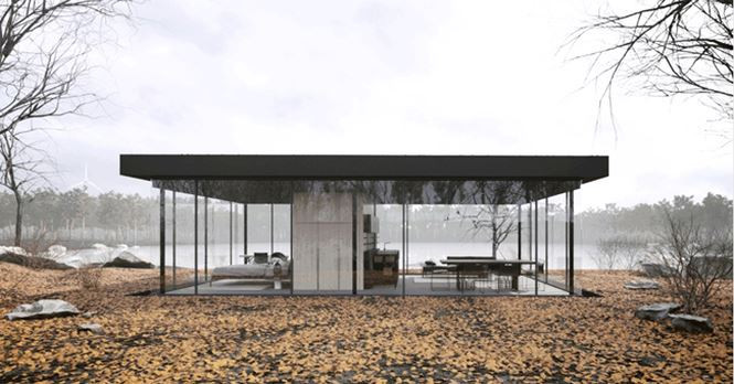 “Lost house” (tạm dịch: ngôi nhà mất tích) là một tác phẩm của kiến trúc sư người Ukraina Sergey Gotvyansky.