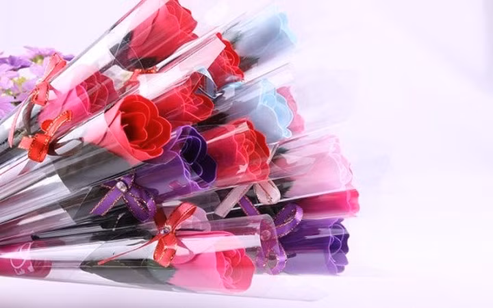 Hoa hồng xà bông dạng cành.