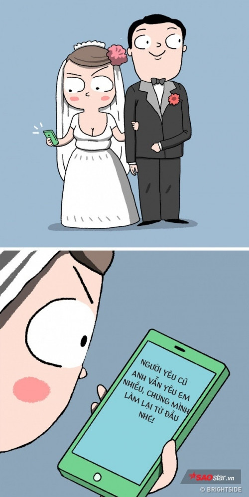 Ngay khi bạn quyết định xóa sổ tên người yêu cũ ra khỏi cuộc đời mình thì anh ta xuất hiện và bày tỏ mong muốn yêu lại từ đầu với bạn.