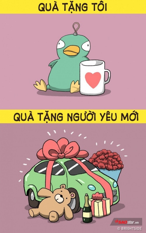 Khi yêu bạn, chưa bao giờ anh ta tặng bạn món quà đắt tiền nào nhưng chia tay xong, anh ta lại hào phóng bất ngờ với người yêu mới!