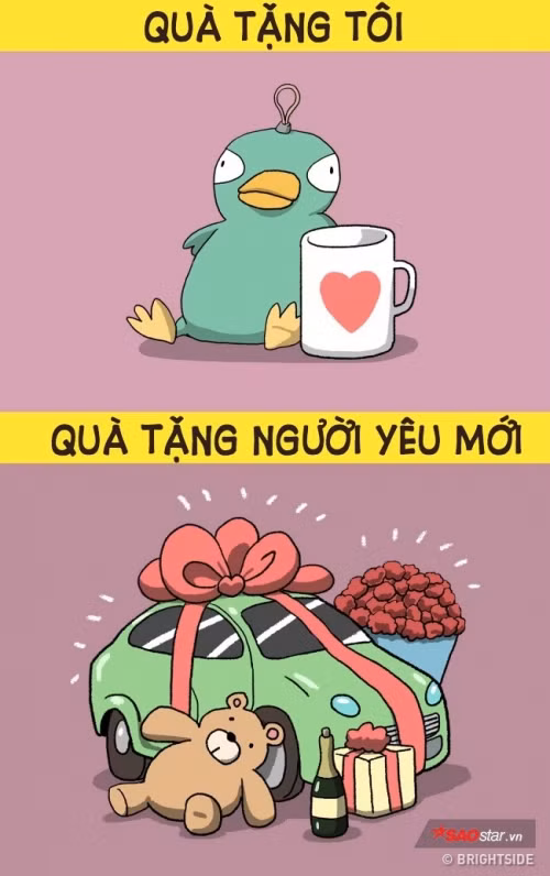 Khi yêu bạn, chưa bao giờ anh ta tặng bạn món quà đắt tiền nào nhưng chia tay xong, anh ta lại hào phóng bất ngờ với người yêu mới!