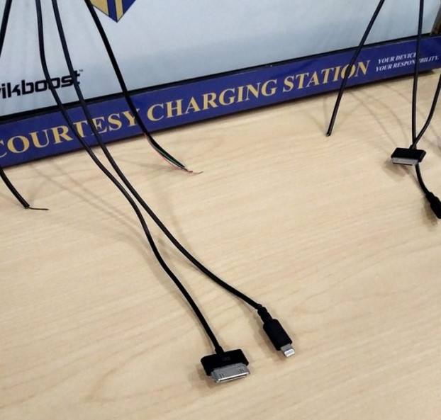 Ai đó đã cắt tất cả đầu sạc Android.