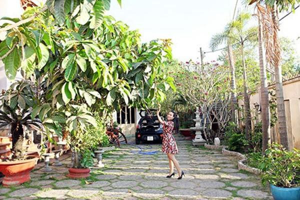 Toàn bộ không gian 1.000m của ngôi nhà tràn ngập cây xanh.