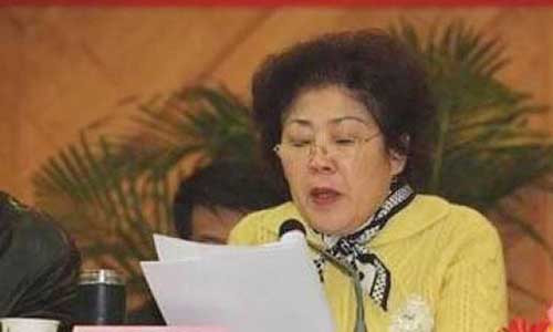 “Phòng thư” Trương Song Nga khi còn giữ chức.