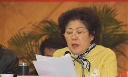 “Phòng thư” Trương Song Nga khi còn giữ chức.