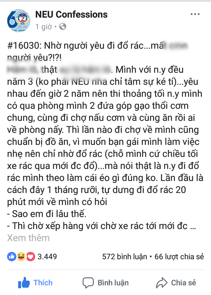 Nho nguoi yeu di do rac... mat nguoi yeu