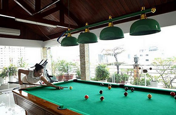 Thời gian gần đây, Mỹ Lệ thường xuyên cập nhật hình ảnh cuộc sống của gia đình và biệt thự tại Đức. Cô viết: "Mình phải lòng ngôi nhà này không phải vì bên trong căn nhà mà vì khu vườn quá thanh bình, yên tĩnh ,đáng yêu không một góc “chết". Một điều làm mình ngạc nhiên ngoài sức tưởng tượng nữa là mặc dù bỏ không nhà gần 7 tháng trời và hàng xóm đang xây dựng gần xong phần móng, công trình ngổn ngang ngay kề bên cạnh mà khi mở khoá bước chân vào, nhà vẫn sạch sẽ, thơm tho, hầu như chả thấy bụi gì mấy".