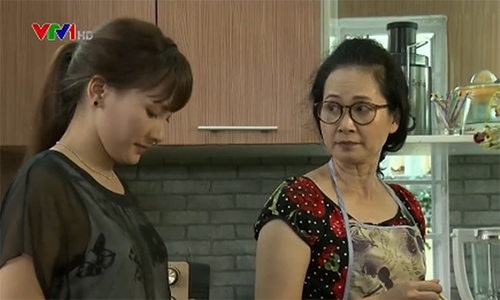 'Mẹ chồng tương lai' là một trong những nỗi ám ảnh của các bạn gái - Ảnh: Ảnh Phim Sống chung với mẹ chồng/VTV