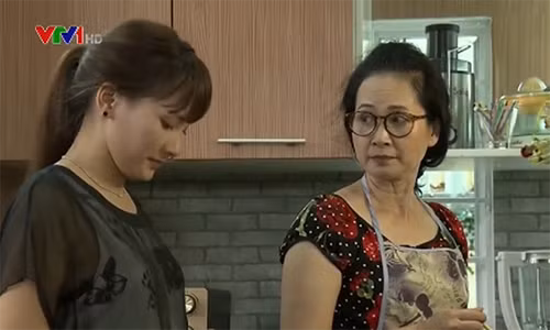'Mẹ chồng tương lai' là một trong những nỗi ám ảnh của các bạn gái - Ảnh: Ảnh Phim Sống chung với mẹ chồng/VTV