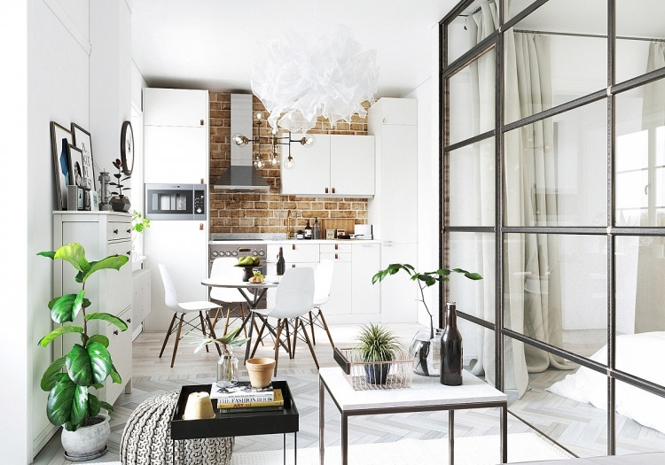 Thiet ke phong ngu dot pha bang tuong kinh