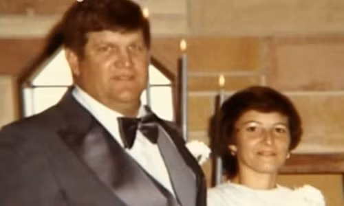 Vợ chồng Fred thuở còn mặn nồng.