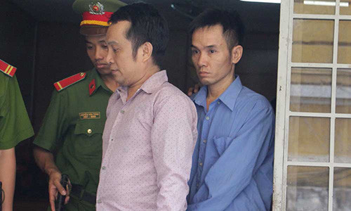 Bị cáo Tuấn và Tú.