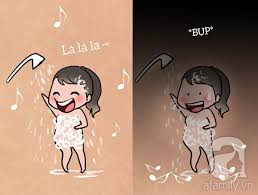 Thức cả đêm vì mất điện, đi tắm nhờ nhà bạn vì mất nước Nỗi kinh hoàng nhất chính là mất điện, mất nước. Cứ lần nào có thông báo là lại xách quần áo, đồ đạc sang nhà đứa bạn tá túc.