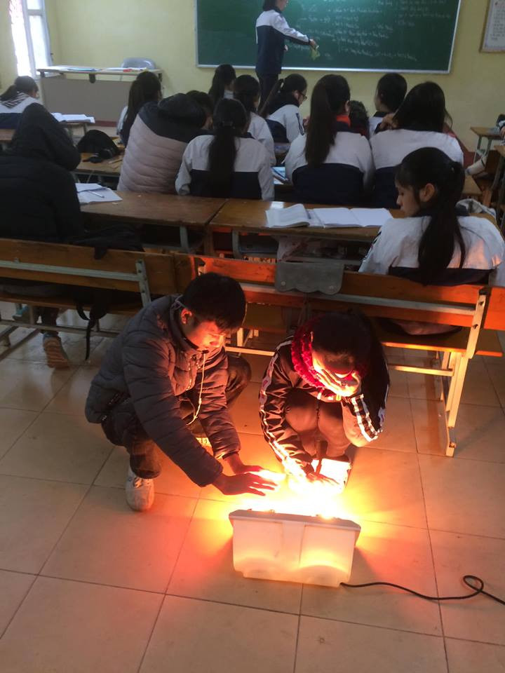 Nhung ke sach giu nhiet ba dao cua hoc sinh mien Bac