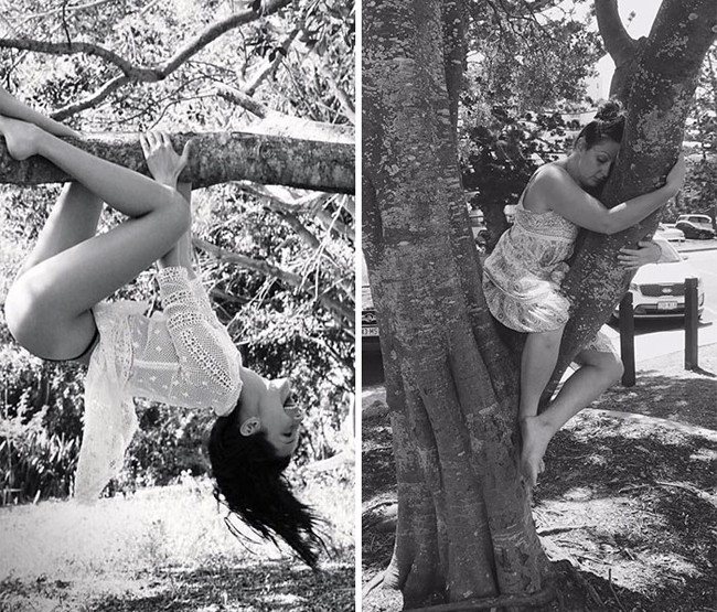 Còn sức đâu nữa mà treo ngược thế hả cô?