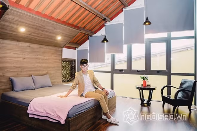 Căn biệt thự do chính Long Nhật đứng tên, rộng hơn 500m vuông có giá 21 tỉ đồng.