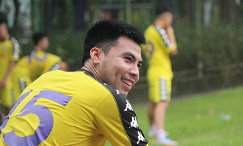 Cầu thủ Đức Huy từng là học sinh giỏi Toán cấp huyện. Ảnh: FBNV.