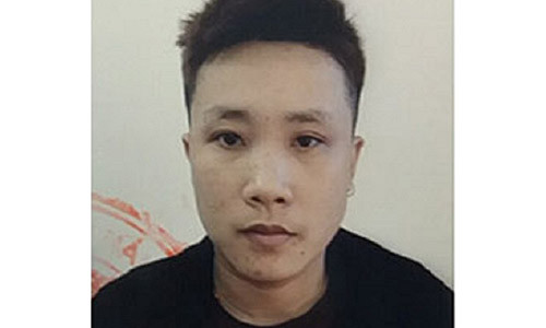 Đối tượng Võ Lê Thúy Vy tại cơ quan Công an.