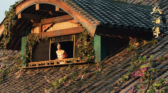 Những bối cảnh đẹp như tranh của phim.