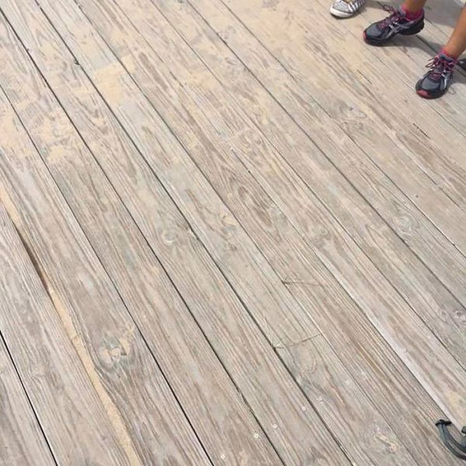 Chẳng lẽ gương mặt chúng tôi không đủ sức hấp dẫn bằng một cái… sàn nhà?