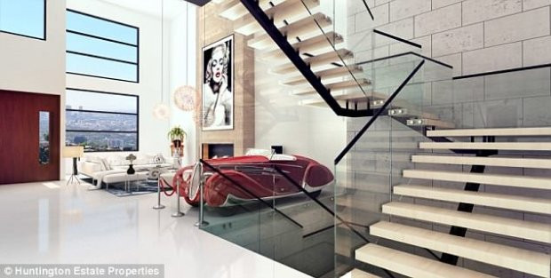 Căn biệt thự hiện đại 11 triệu USD này có 2 tầng với cửa sổ lớn và hàng rào đảm bảo sự riêng tư ở ban công. Nó được thiết kế và hoàn thiện bởi Ramtin Ray Nosrati.