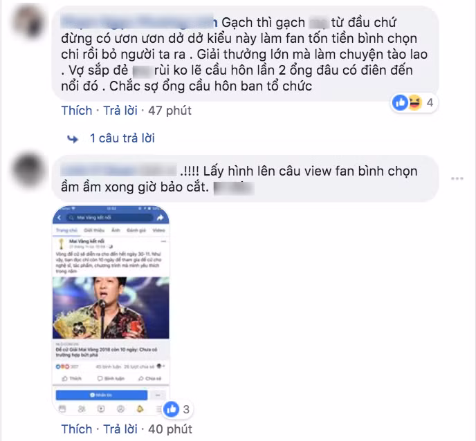 Dan mang tranh cai khi Truong Giang bi loai khoi Mai Vang-Hinh-2