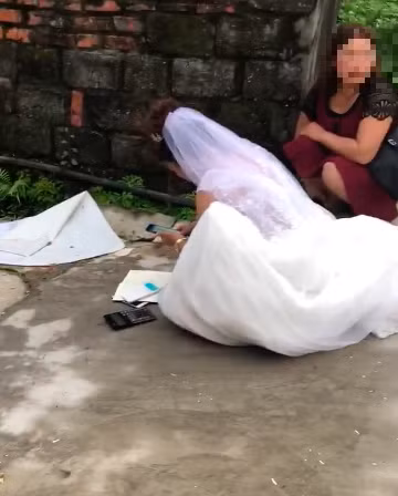 Co dau “thuc dung nhat vinh Bac Bo” dem tien mung giua dam cuoi-Hinh-2