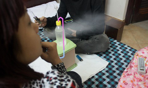 Ma túy đá gây ảo giác rất mạnh đối với người sử dụng. Ảnh minh họa