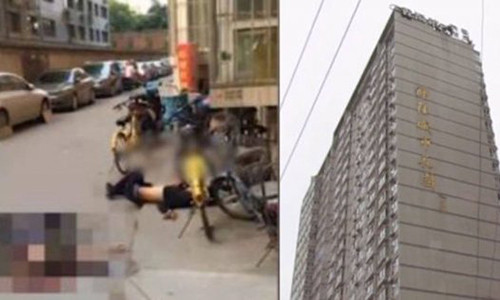 Hiện trường tai nạn. Ảnh: Shanghaiist