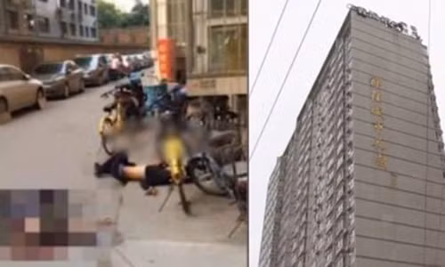 Hiện trường tai nạn. Ảnh: Shanghaiist