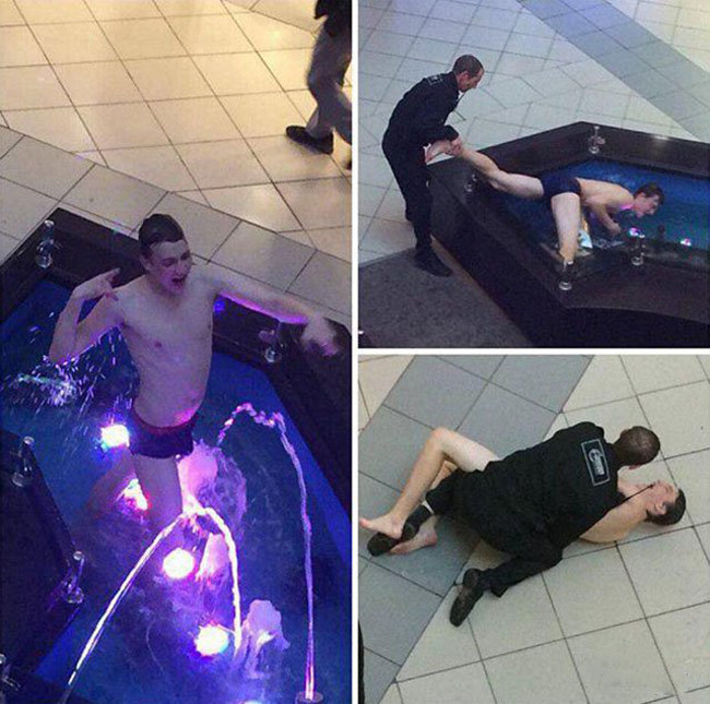 Em chỉ vào đây tắm một tí thôi mà ông anh.