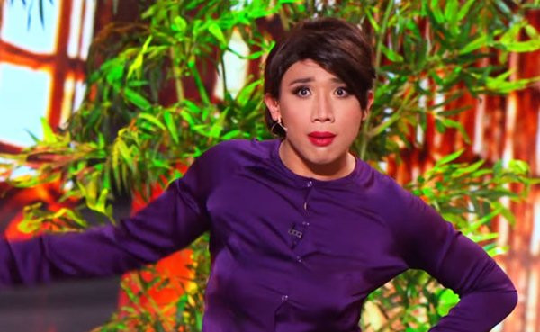 Nhưng khi cần giả gái, MC Trấn Thành duyên hết phần người khác.