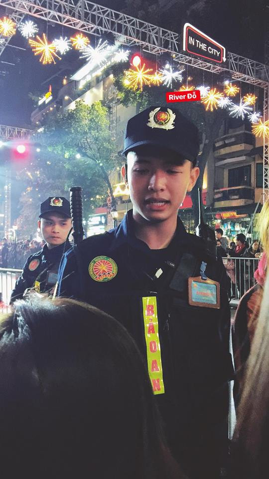 Bảo an ở đâu mà đẹp như ngôi sao điện ảnh?