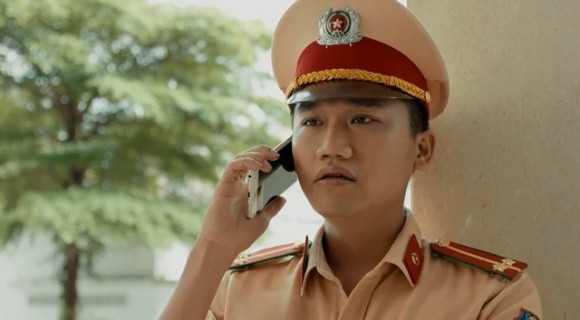 Chàng CSGT Đức "Cần Trô" trong phim "Ngày ấy mình đã yêu".