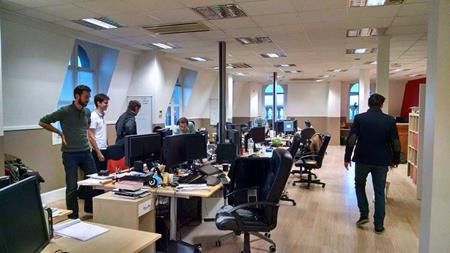 Ở Motion Twin, nhân viên có giờ giấc làm việc linh hoạt và hiếm khi phải họp hành căng thẳng.