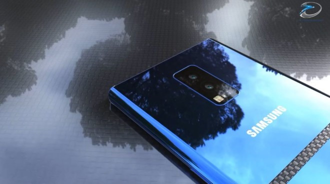 Hình ảnh concept không có bất kỳ dấu vết của máy quét vân tay, vì vậy có thể nó sẽ được nhúng vào bên trong màn hình.