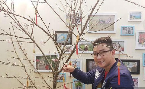 Vợ chồng Minh Tít sống trong căn hộ có diện tích khá nhỏ, chỉ 17m2.