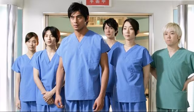 Vai diễn trong Y đội Rồng của Sakaguchi được nhiều khán giả Việt yêu thích.