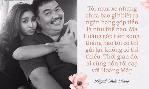 Thảo Trang và diễn viên Hoàng Mập.