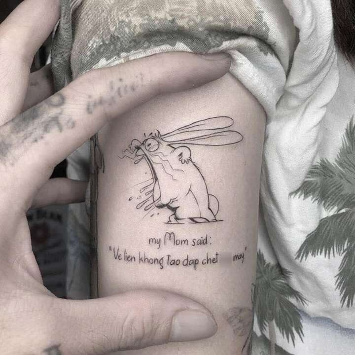 Thanh niên khoe hình xăm dễ thương kéo về triệu like Thanh nien khoe hinh xam de thuong keo ve trieu like