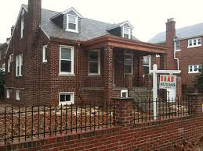 Ngôi nhà nơi xảy ra sự việc.