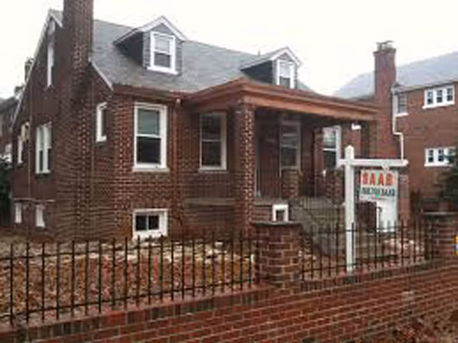 Ngôi nhà nơi xảy ra sự việc.