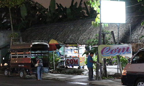 14 Quán cà phê chòi nơi xảy ra vụ việc.