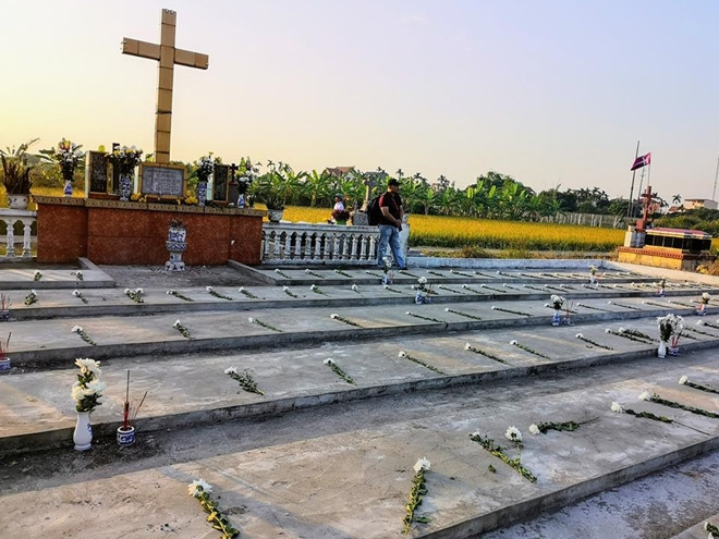 Nghĩa trang của hơn 3.000 linh hồn mồ côi.